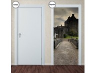 PAINEL FOTOGRÁFICO PARA PORTA, CAMINHO PARA O CASTELO.